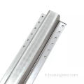 Post di recinzione tipo U rivestito in PVC